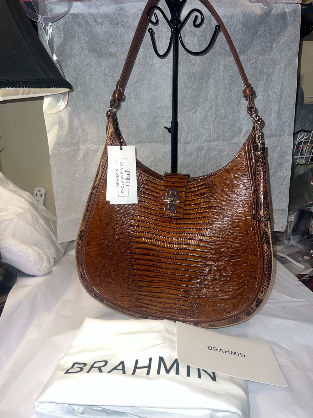 Brahmin Fallon multi compose shoulder bag